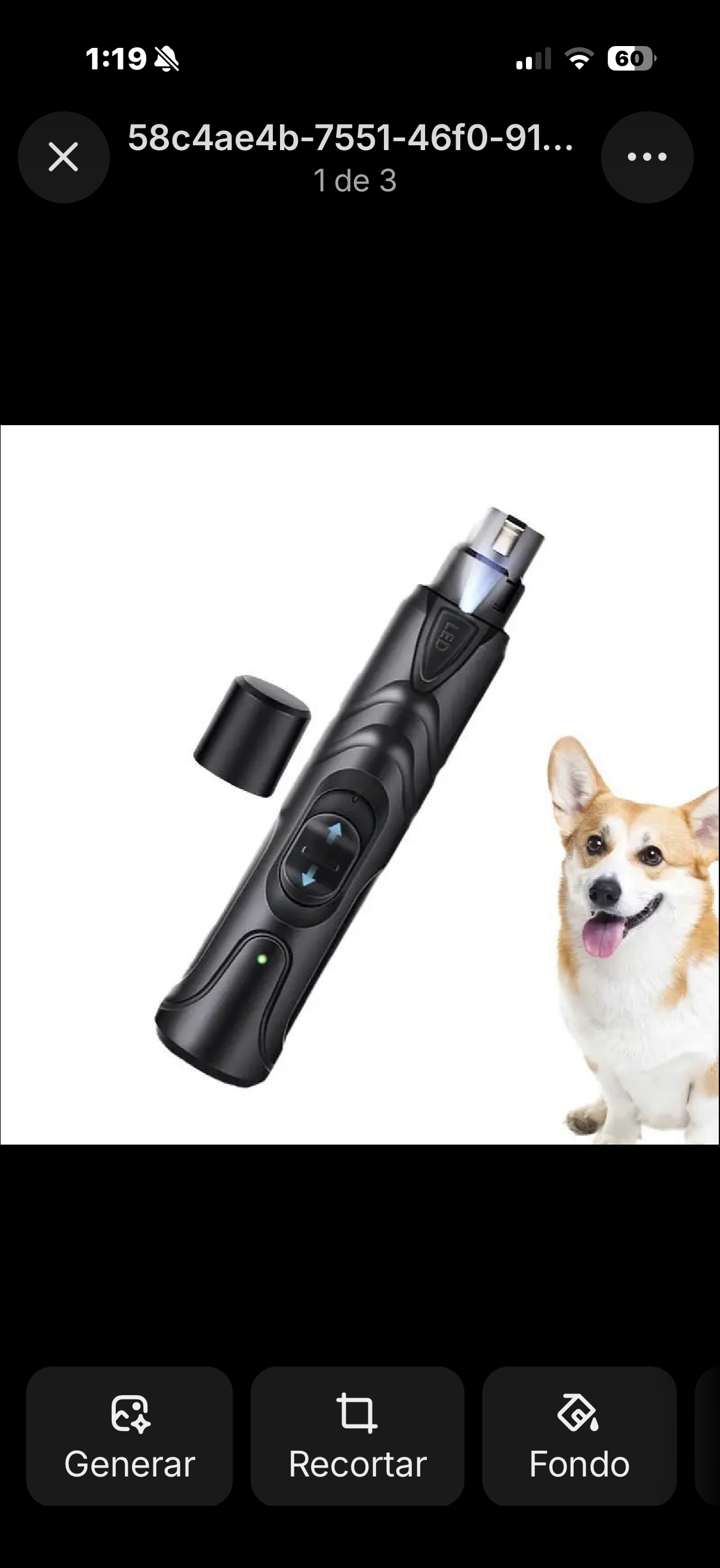 Cortaúñas Eléctrico con Luz LED para Perros - Recargable 2 Velocidades | LUMEPA™