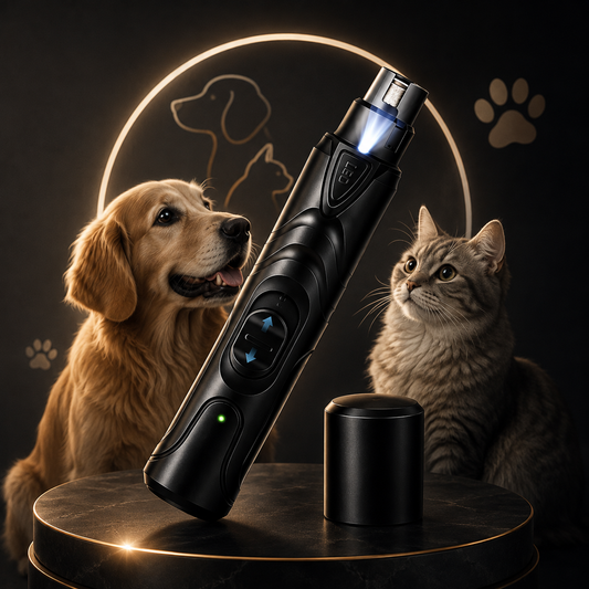 Electric Dog Nail Grinder with LED Light - Rechargeable 2 Speeds | LUMEPA™