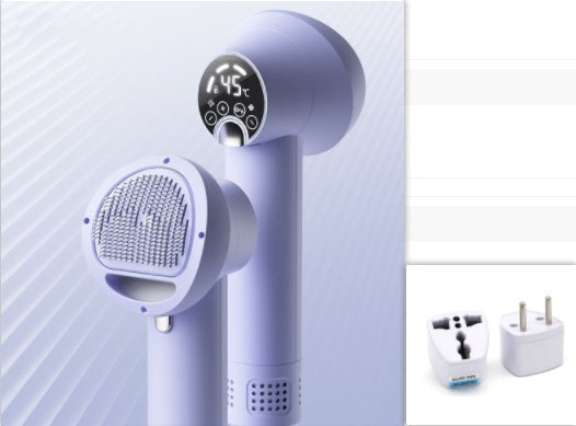 2-in-1 Pet Hair Dryer & Slicker Brush - Silent 300W | LUMEPA™