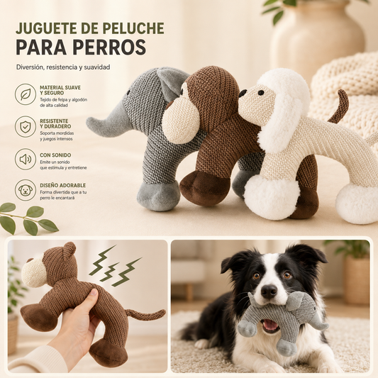 Plush Squeaky Dog Toy - Bite Resistant | LUMEPA™